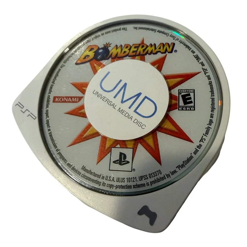 Bomberman Sony PSP UMD Game Disc Only Konami ULUS-10121
